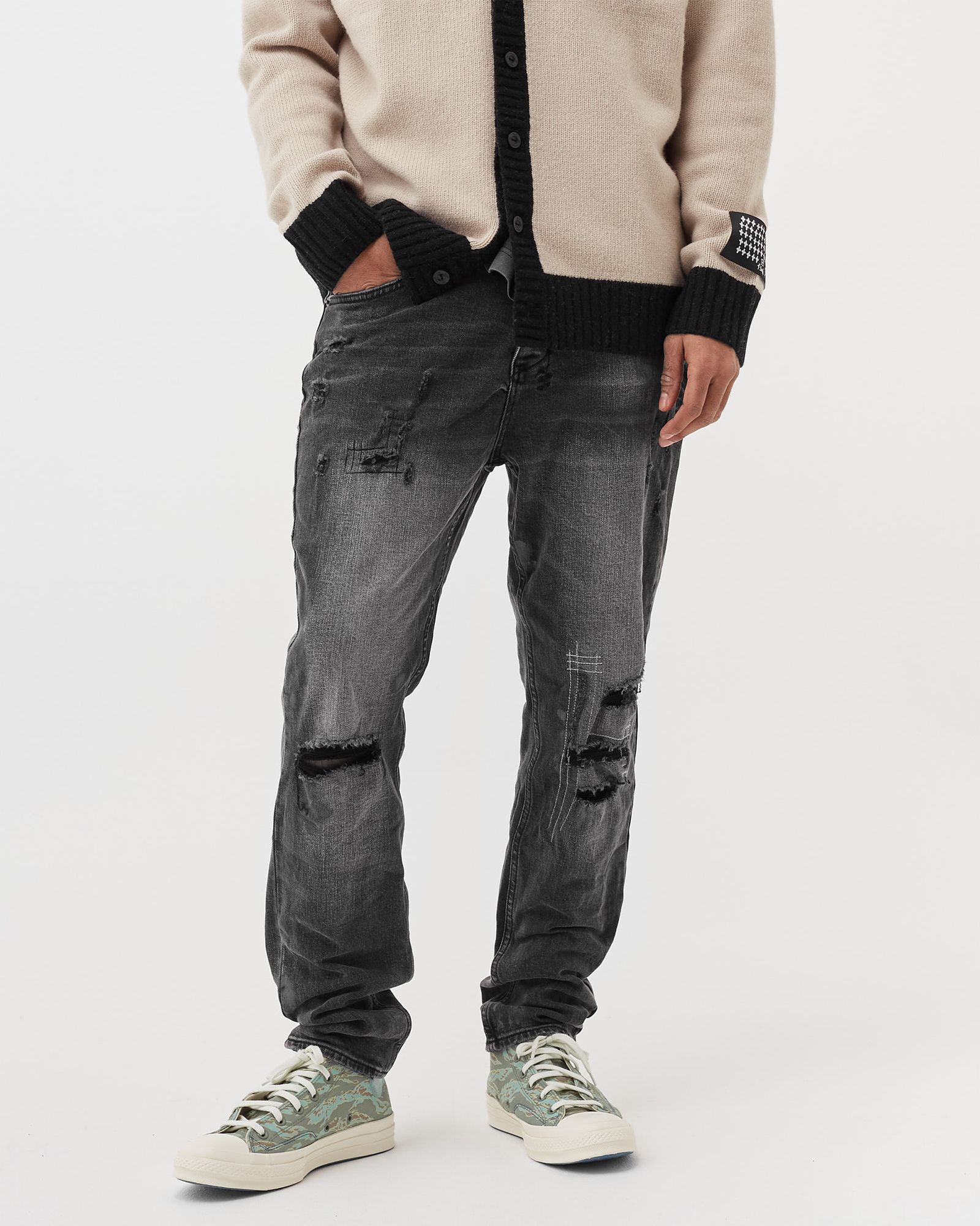 wolfgang burnt jeans (Tapered)