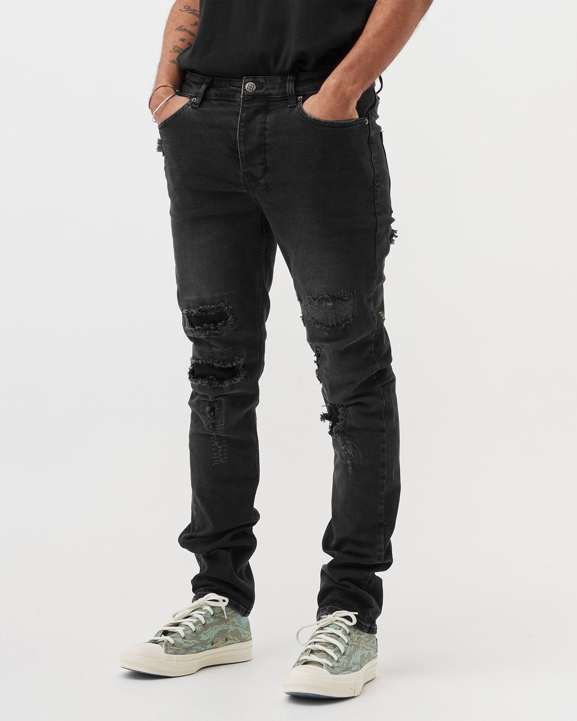 Ksubi chitch ether trashed jeans Black | BSTN Store