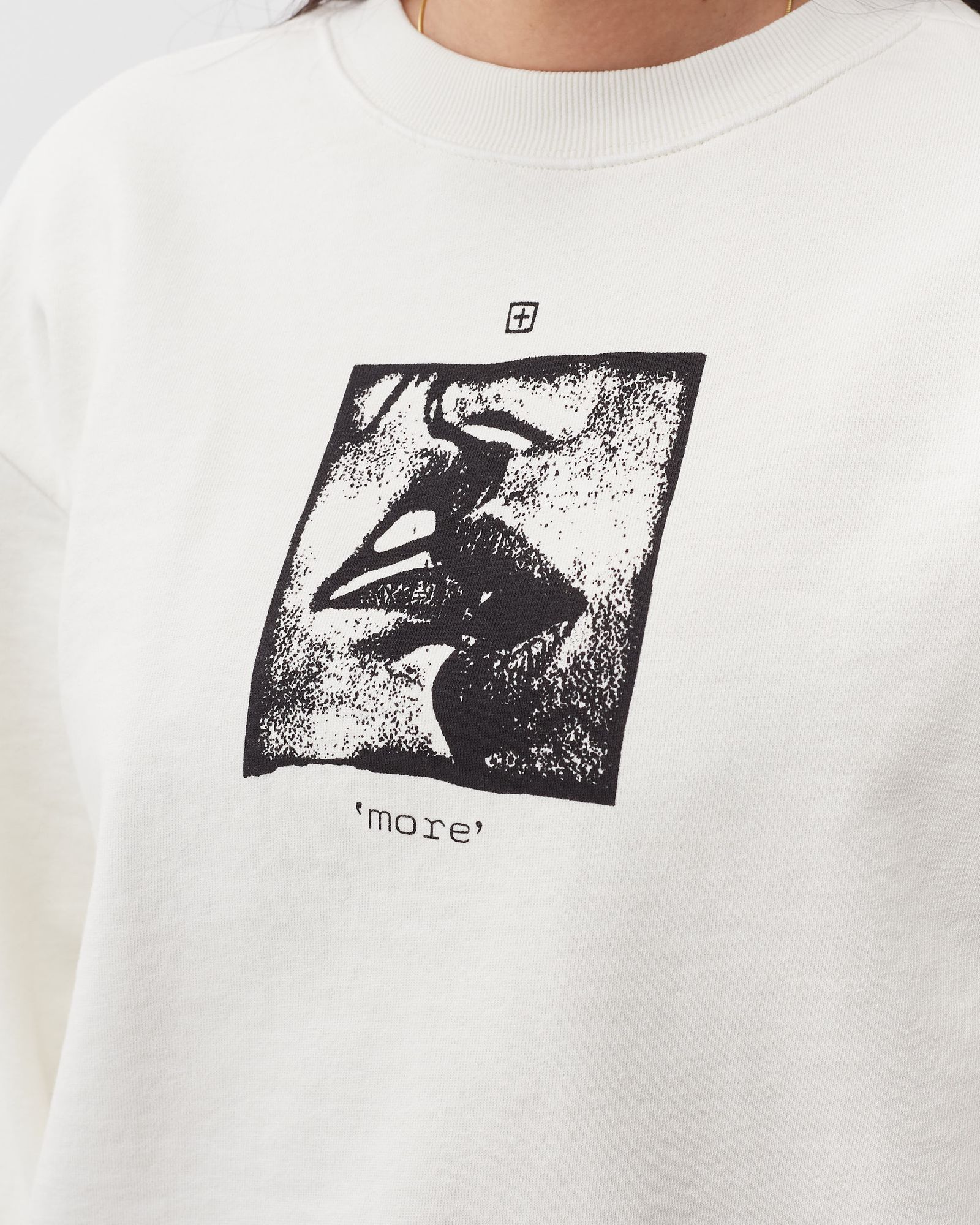 WMNS more klassic crew bleached SWEATSHIRT