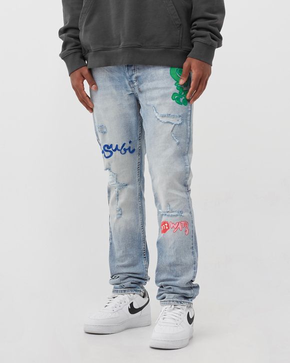 Ksubi chitch outside world denim jeans (slightly tapered) Blue | BSTN Store