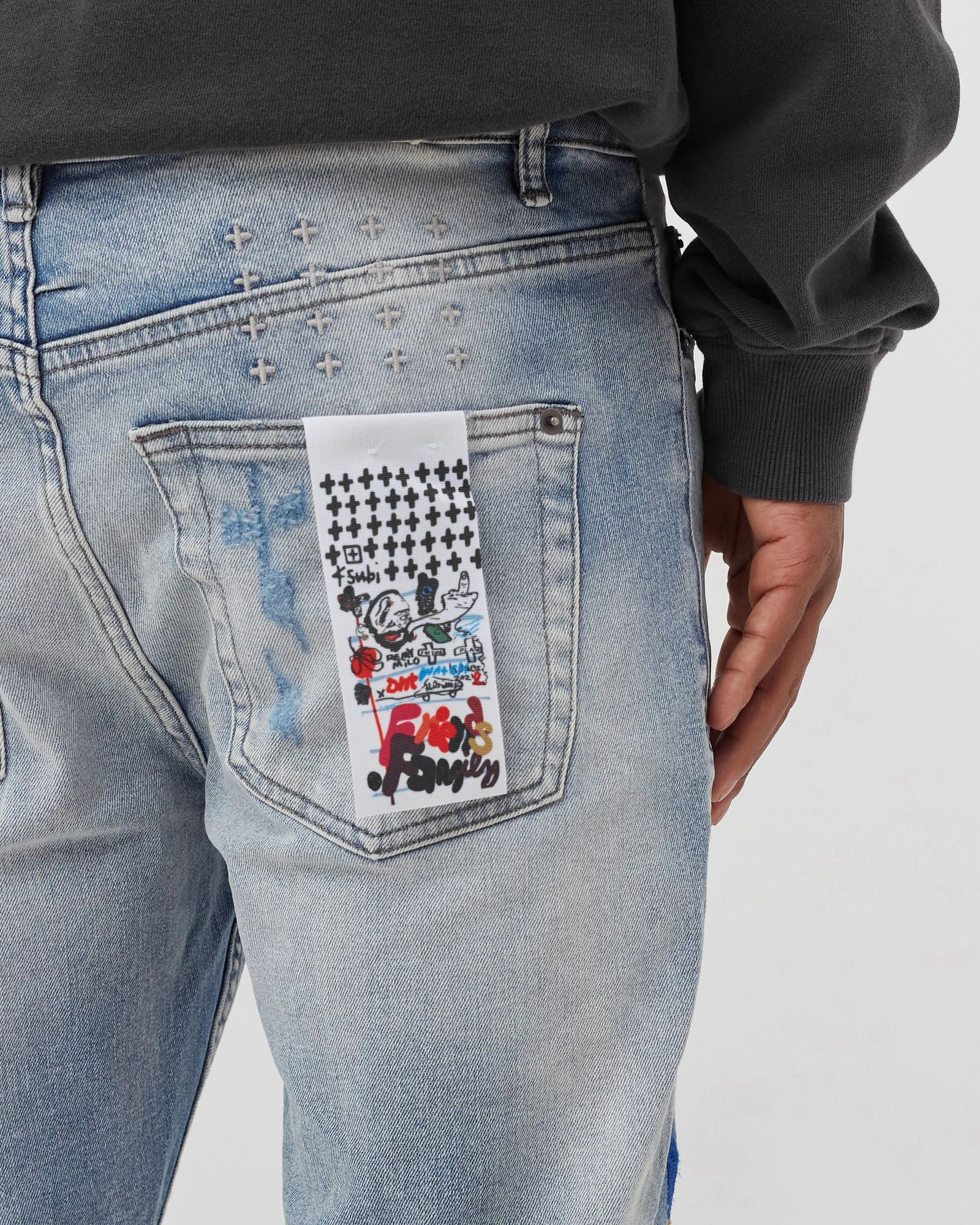 chitch outside world denim jeans (slightly tapered)