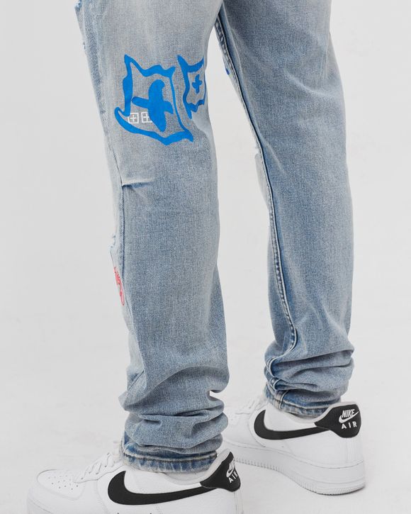 Ksubi chitch outside world denim jeans (slightly tapered) Blue | BSTN Store