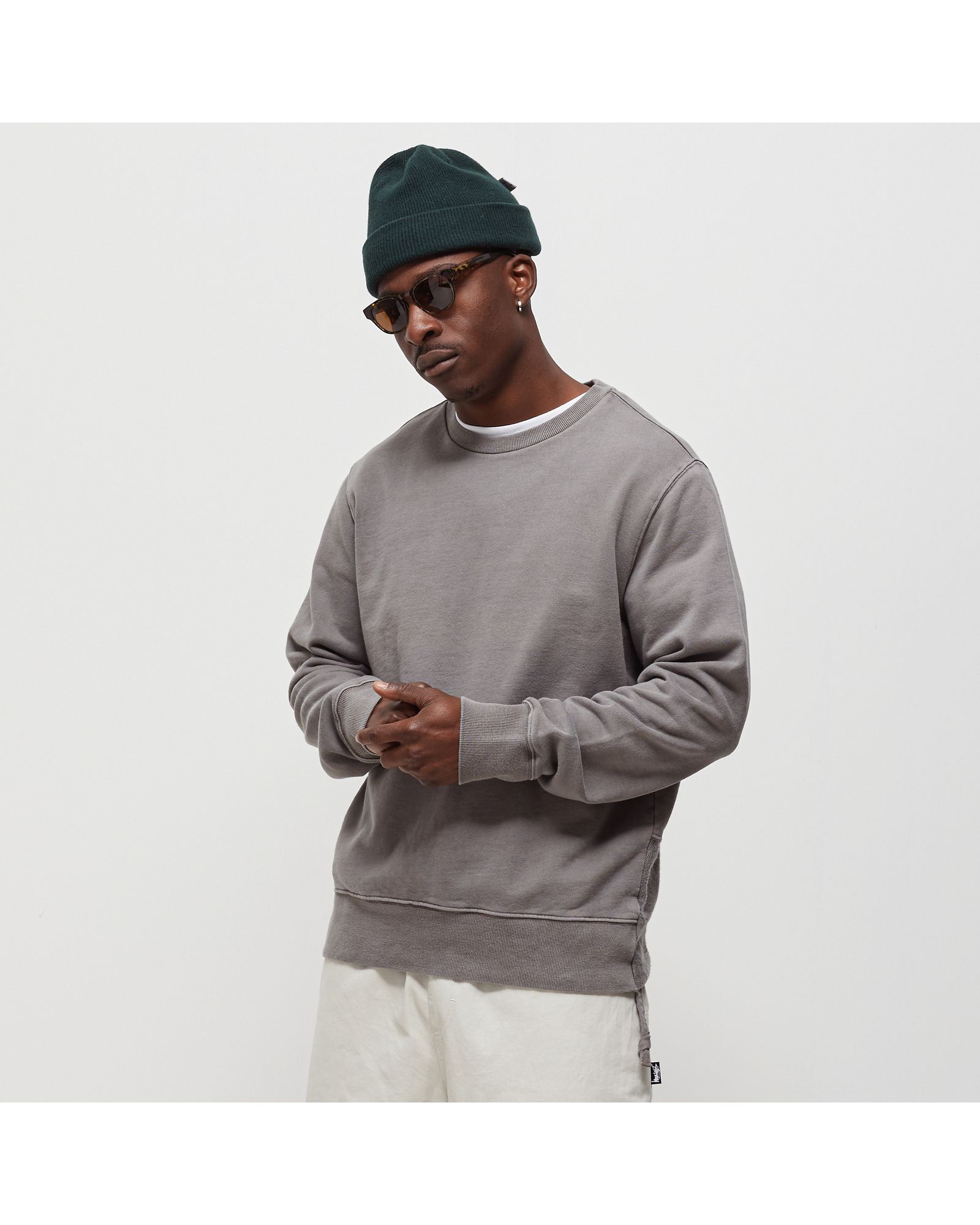 seeing lines crewneck