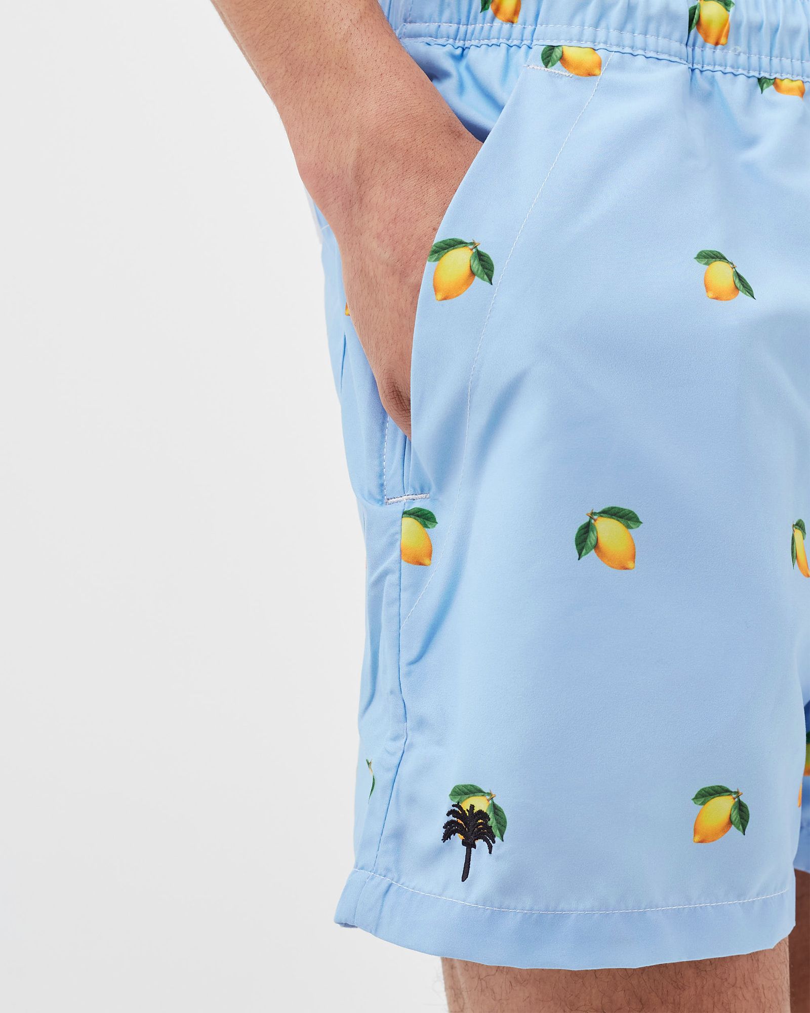 Blue Lemon Swim Shorts