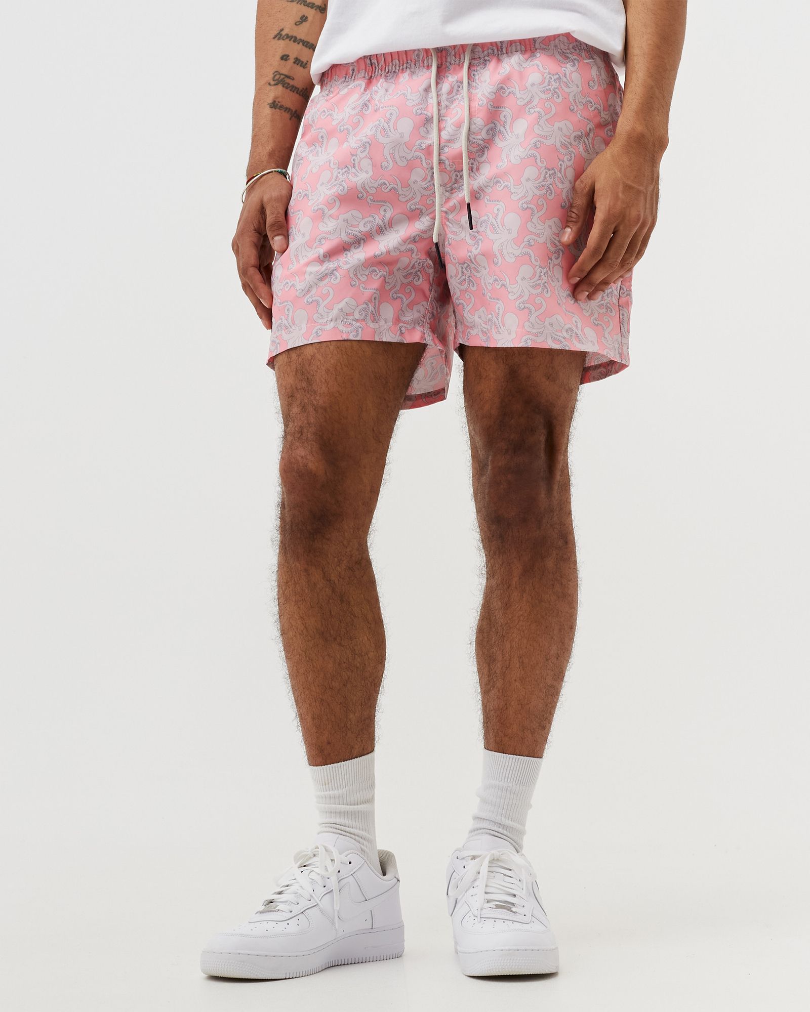 Pink Octo Swim Shorts