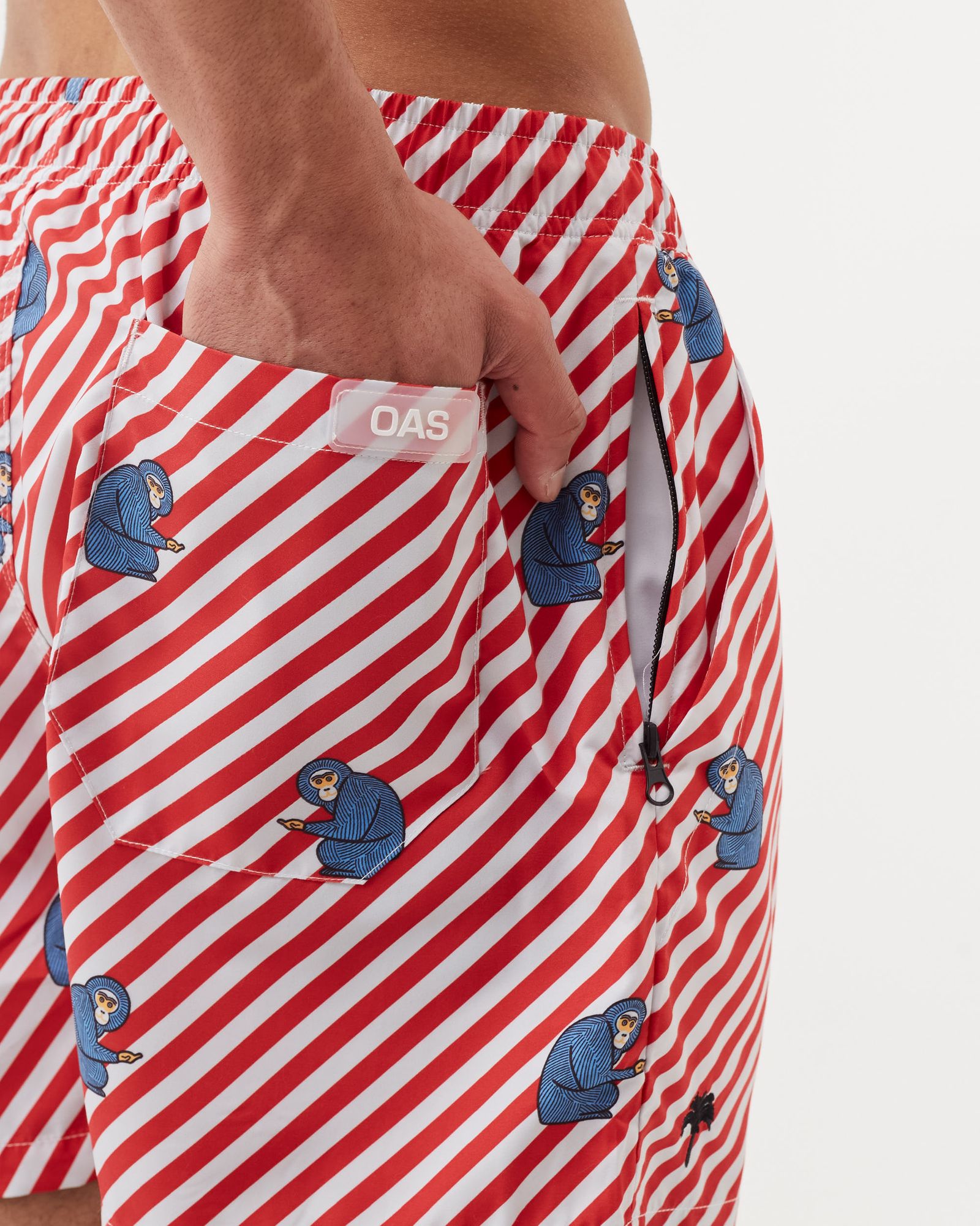 Polka Monkey Swim Shorts