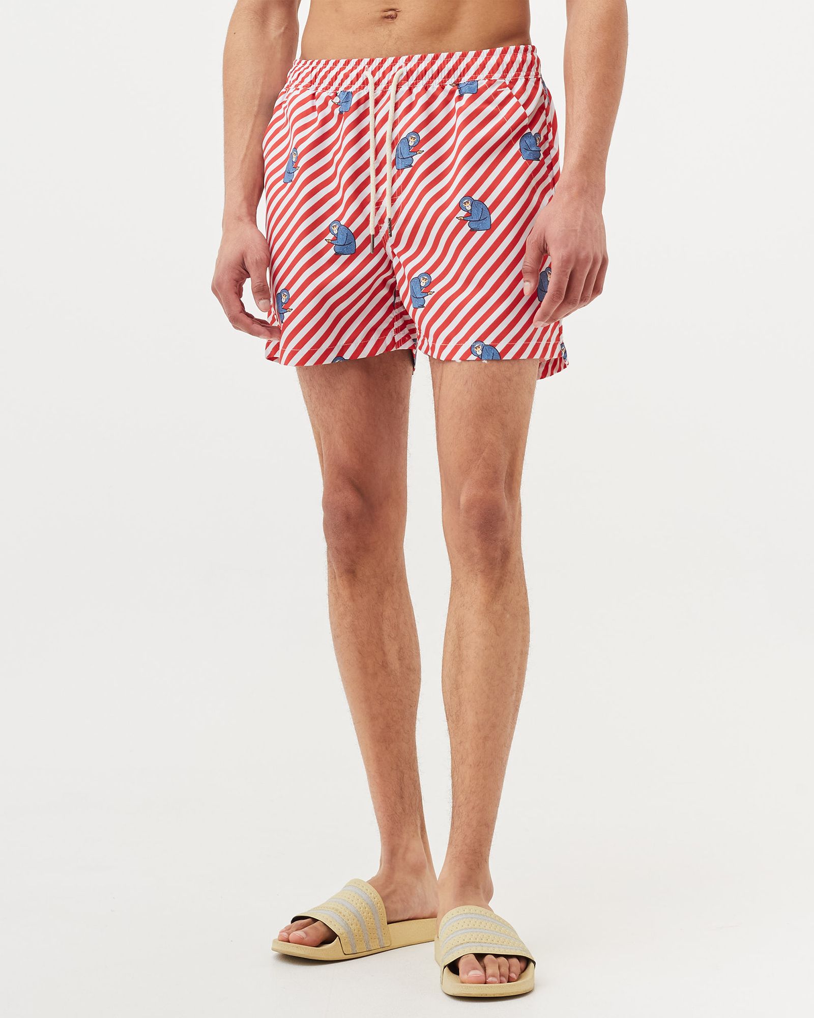 Polka Monkey Swim Shorts