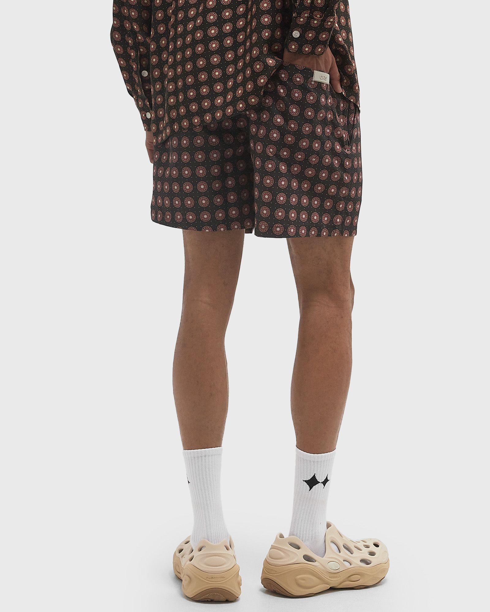 Coffee Lumo Swim Shorts