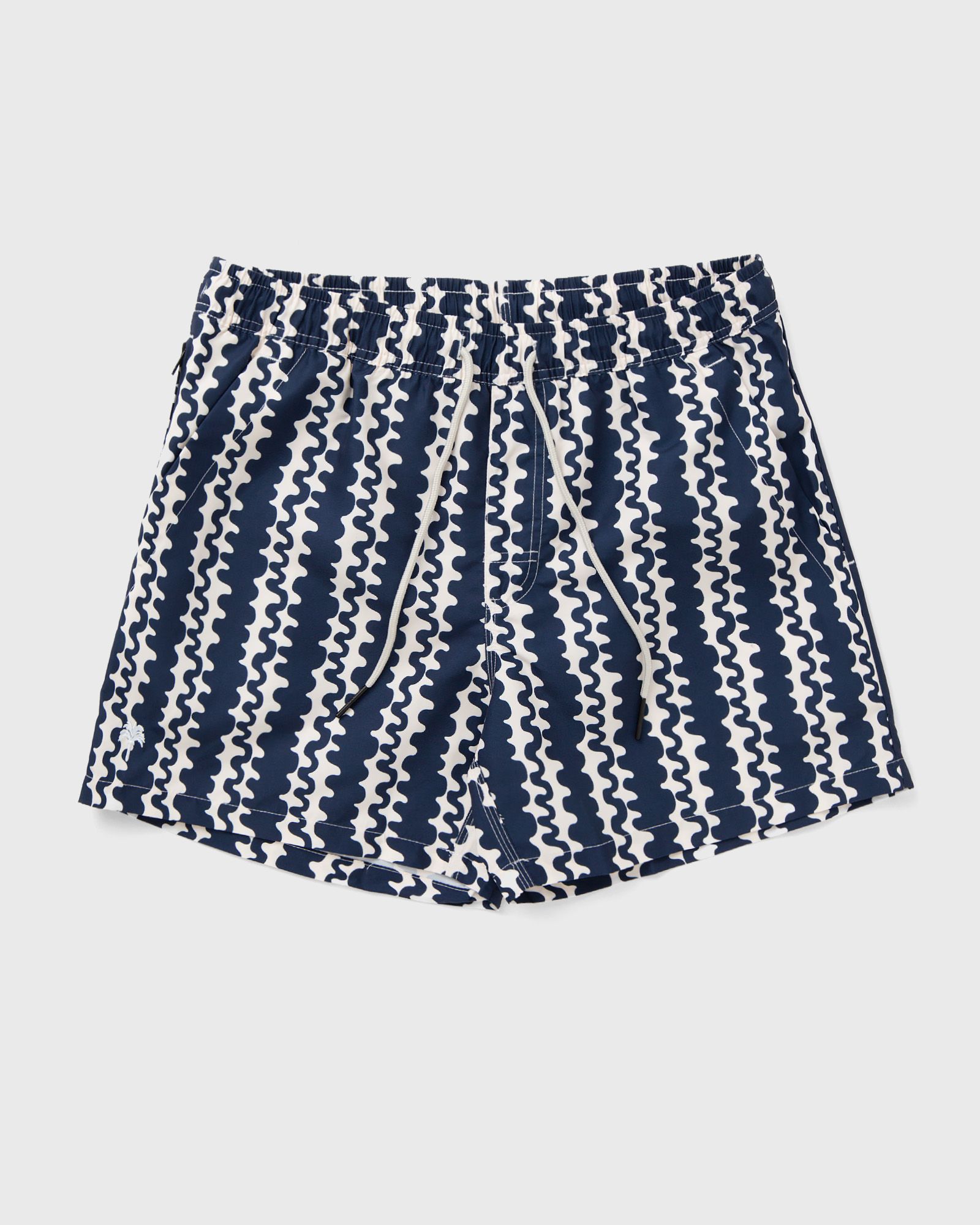 Blue Scribble Swim Shorts