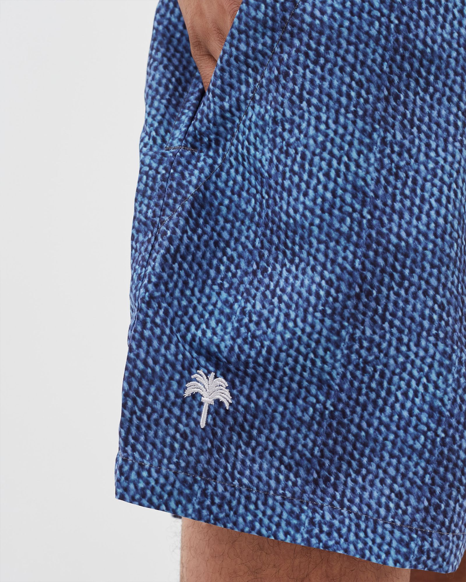 Cactus One Embroidered Swim Shorts