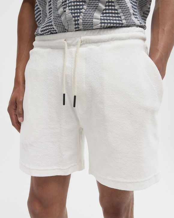White Terry Shorts