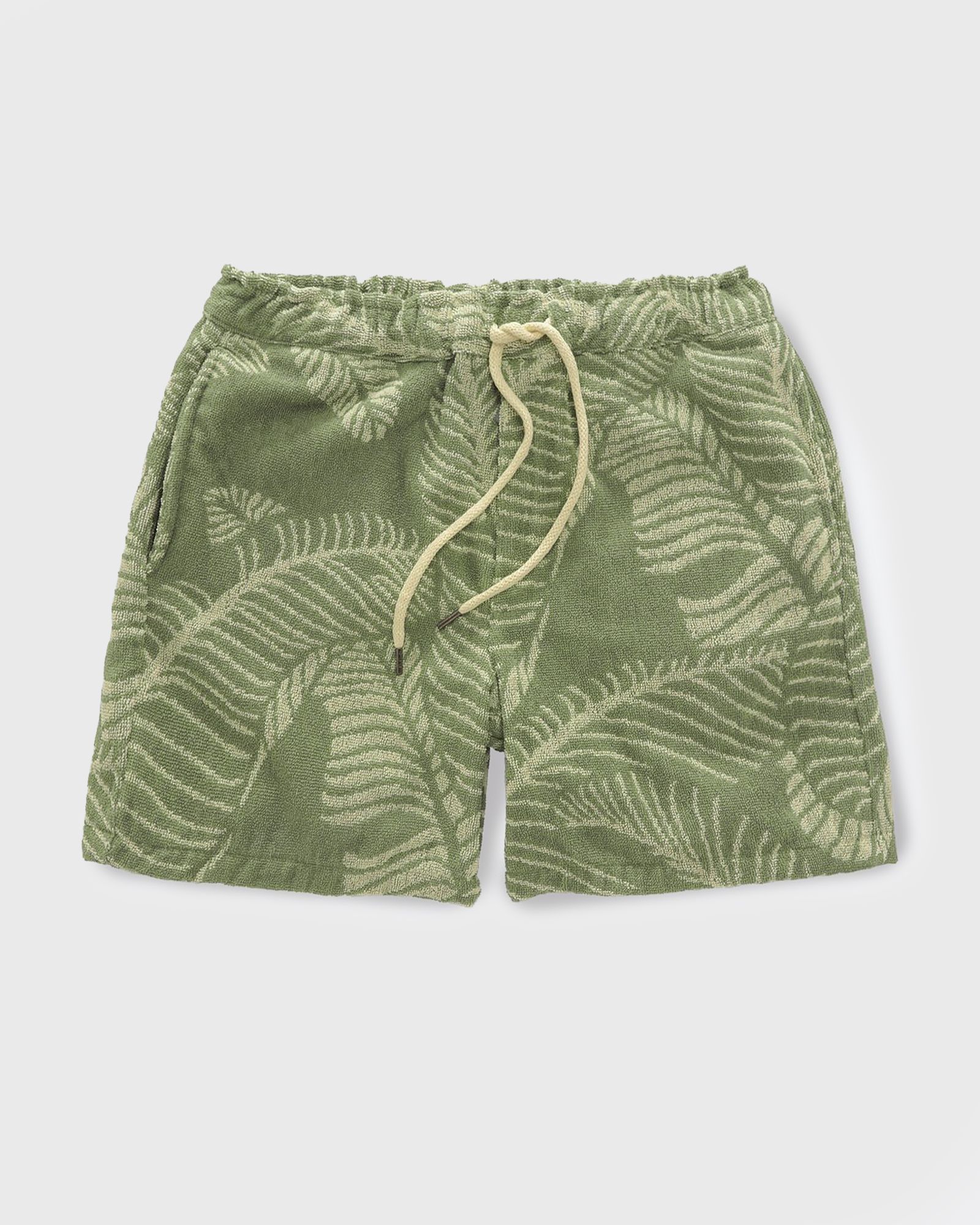Banana Leaf Terry Shorts