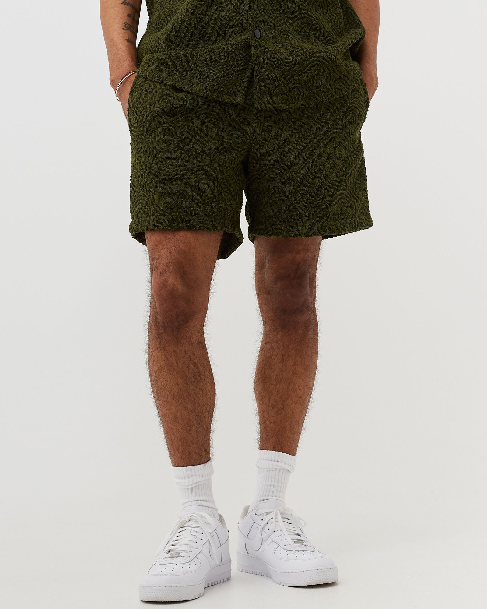 Squiggle Terry Shorts