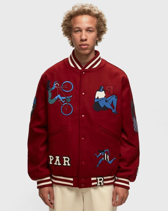 Run Sit & Bike Varsity Jacket
