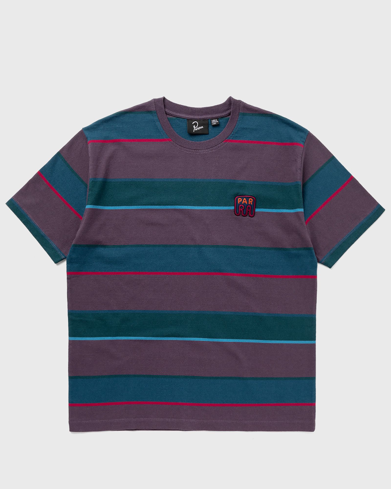 Fast Food Logo Striped Tee