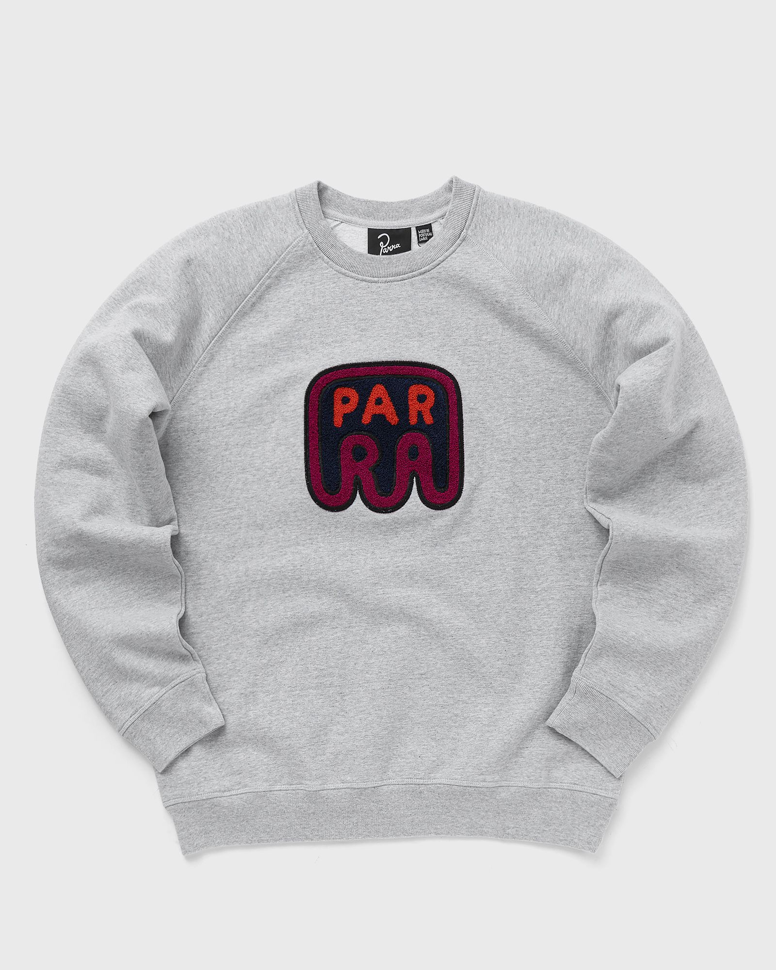 By Parra - fast food logo crew neck sweatshirt men sweatshirts grey in größe:xl