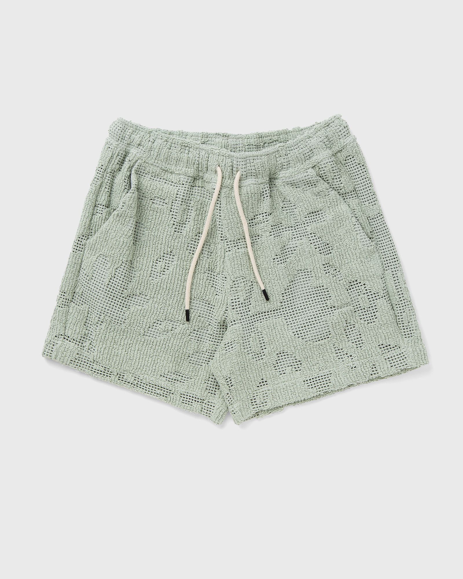 Galbanum Crochet Shorts