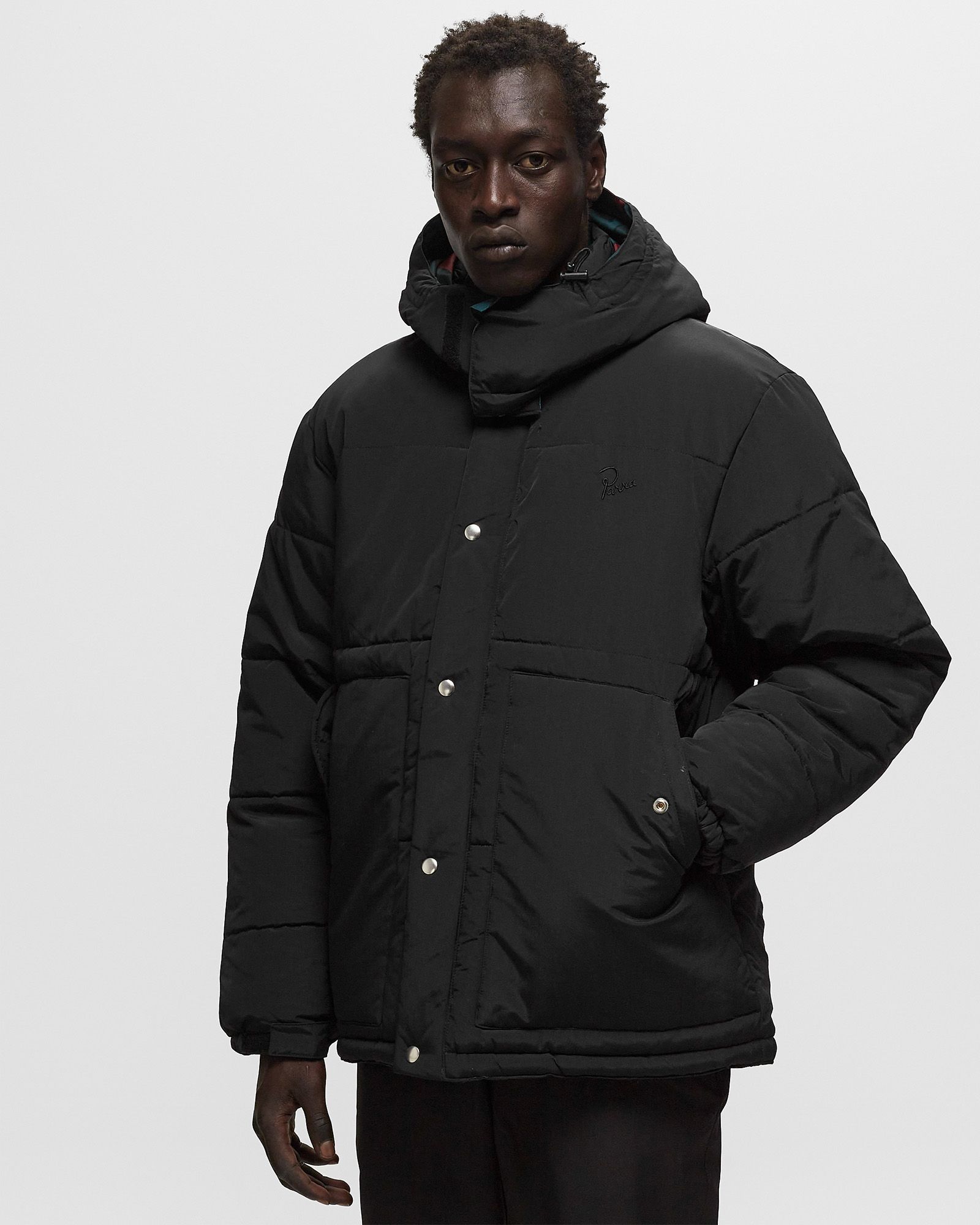 Trees In Wind Puffer Jacket