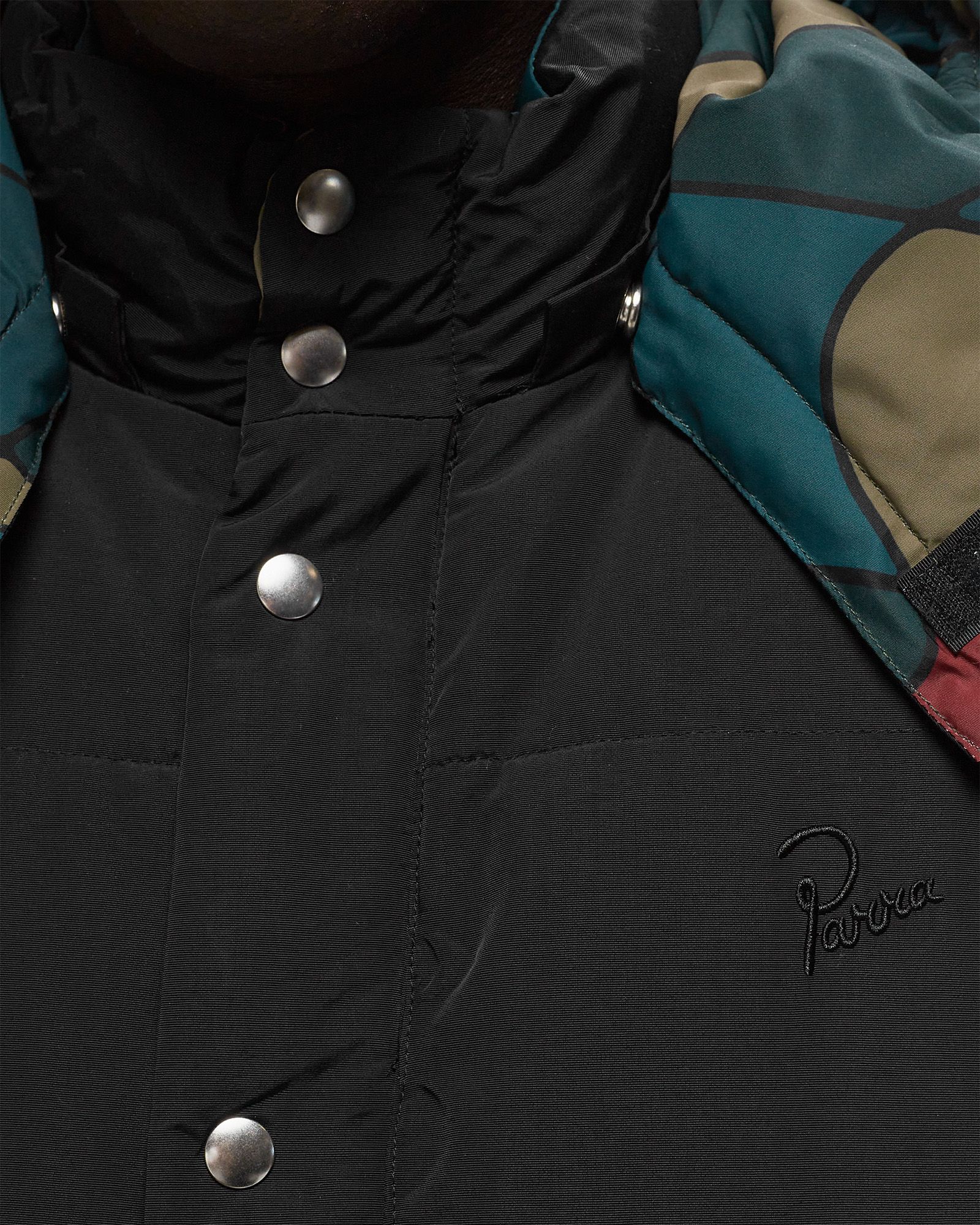 Trees In Wind Puffer Jacket