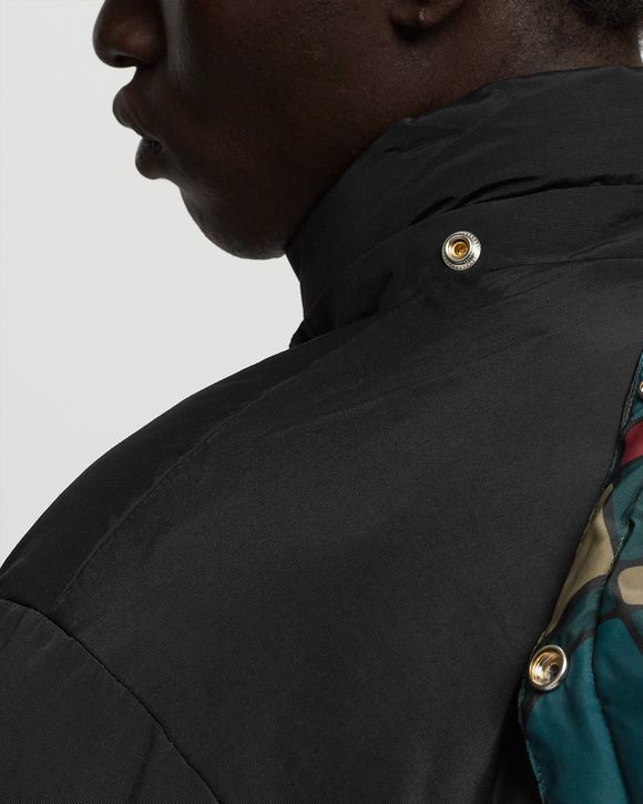 Trees In Wind Puffer Jacket
