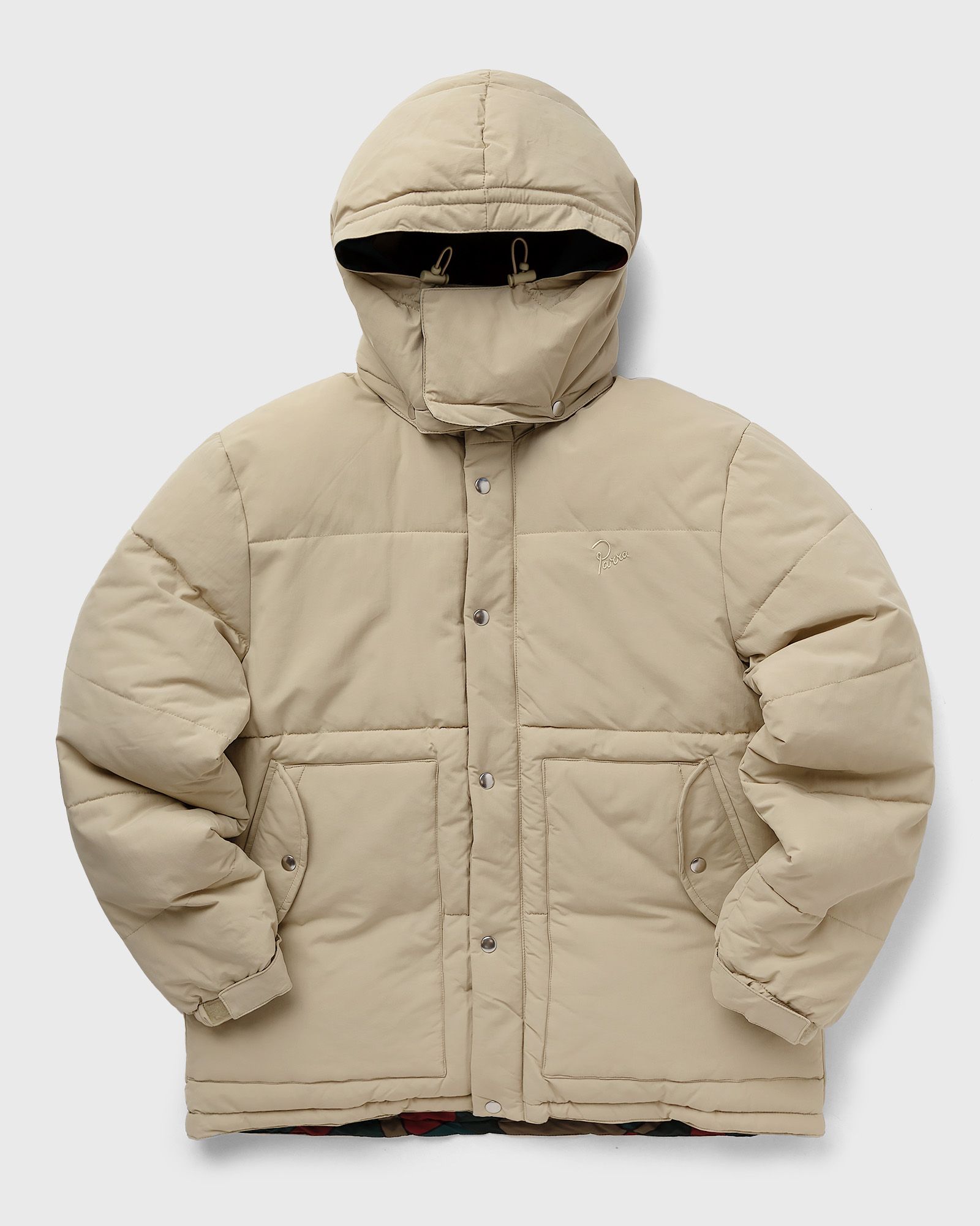 Trees In Wind Puffer Jacket