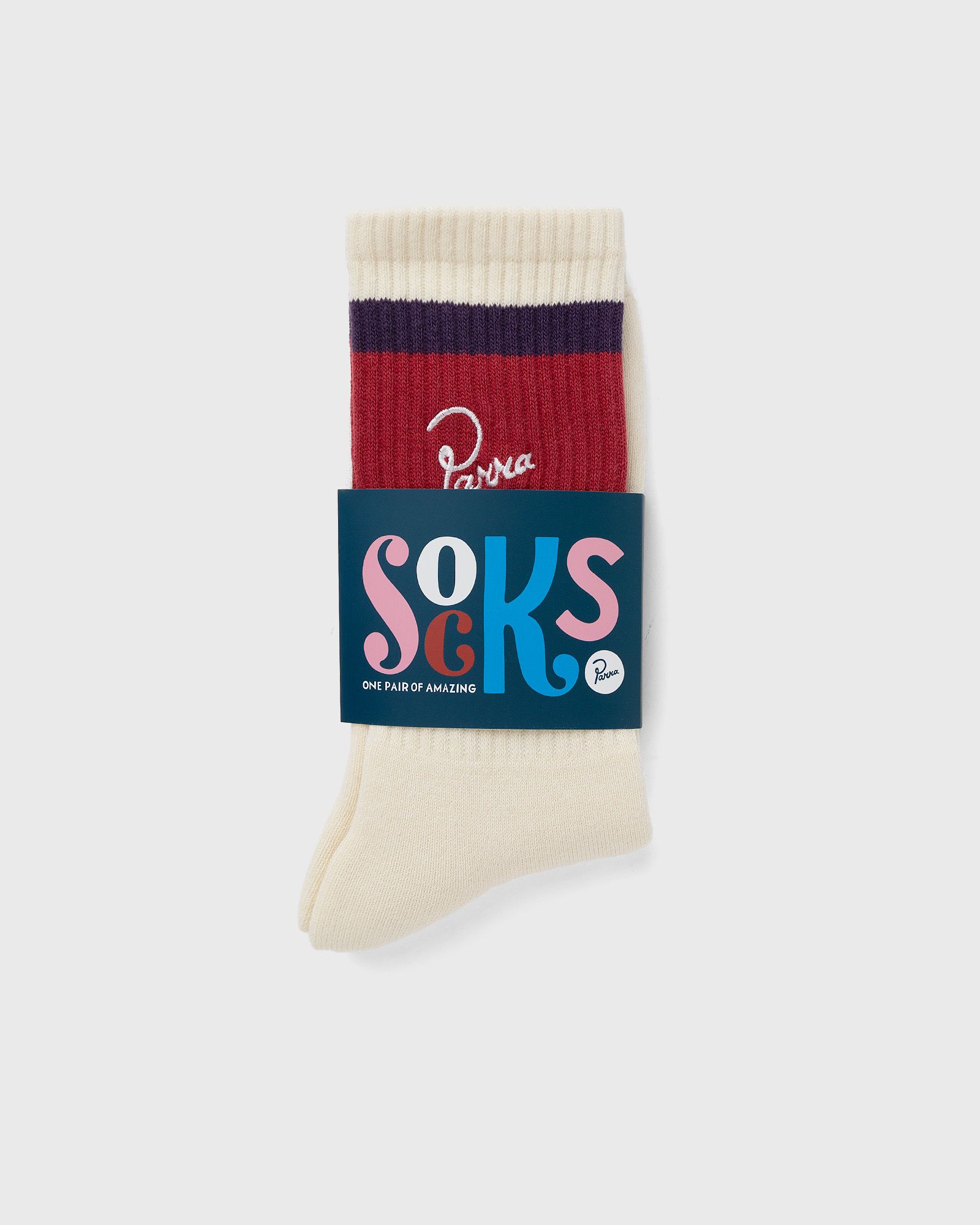Script Logo Crew Socks