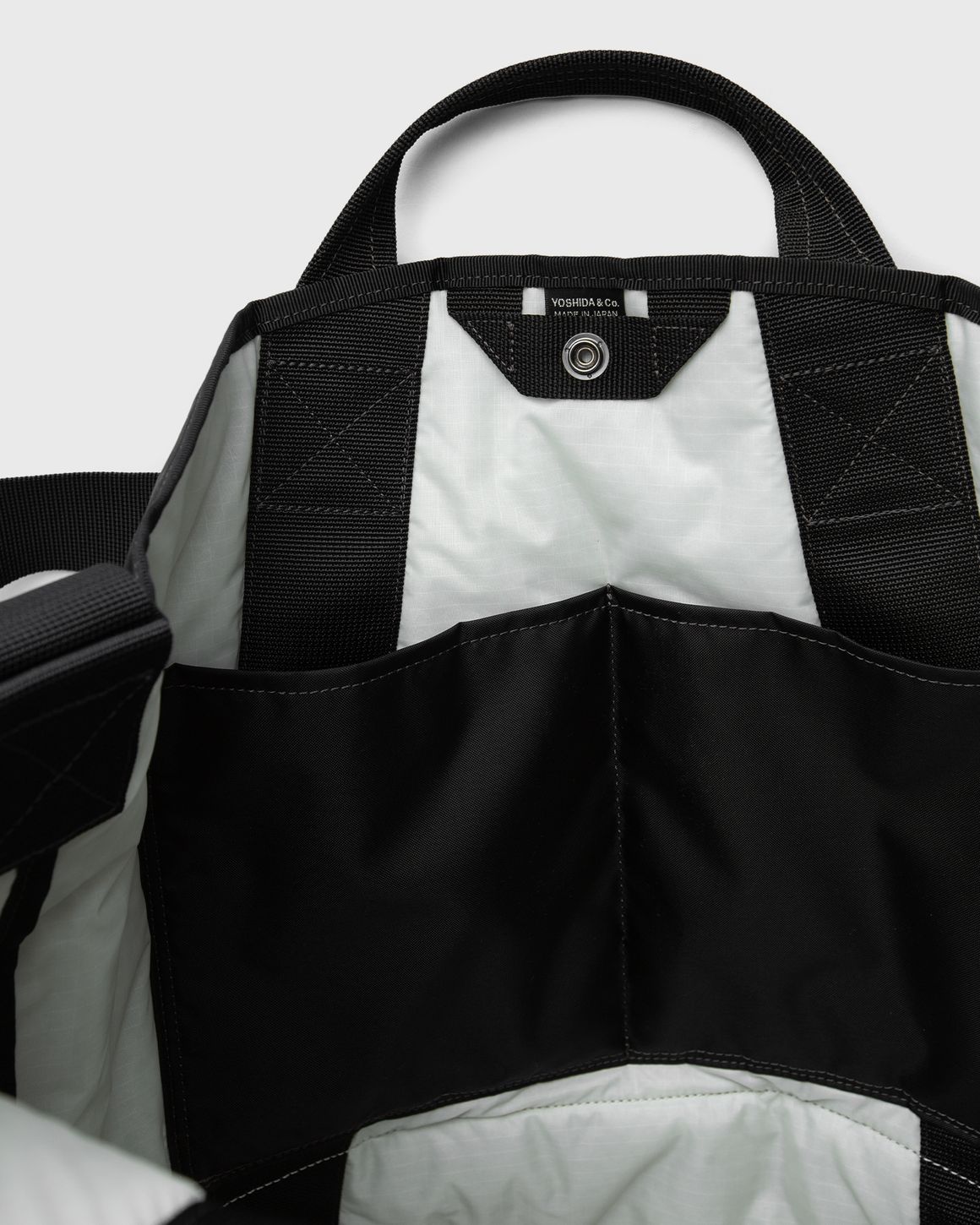 Porter-Yoshida & Co. ALL 2WAY BUCKET TOTE with POUCHES Black