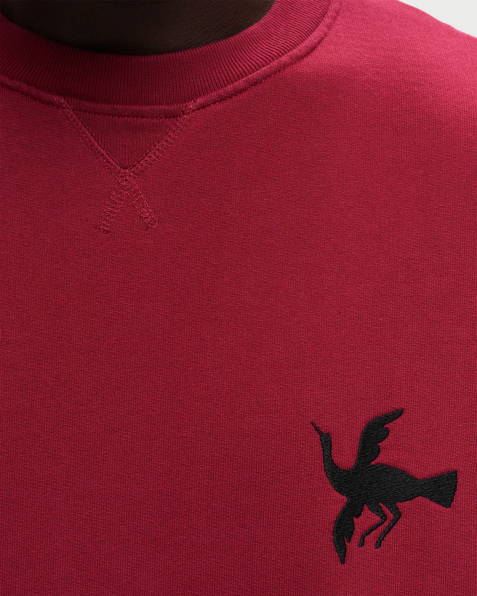 Snaked By A Horse Crew Neck Sweatshirt