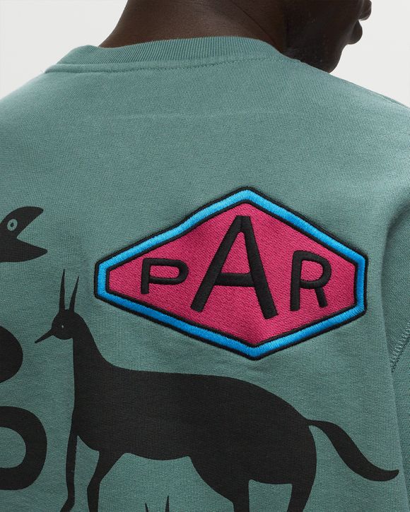 Snaked By A Horse Crew Neck Sweatshirt