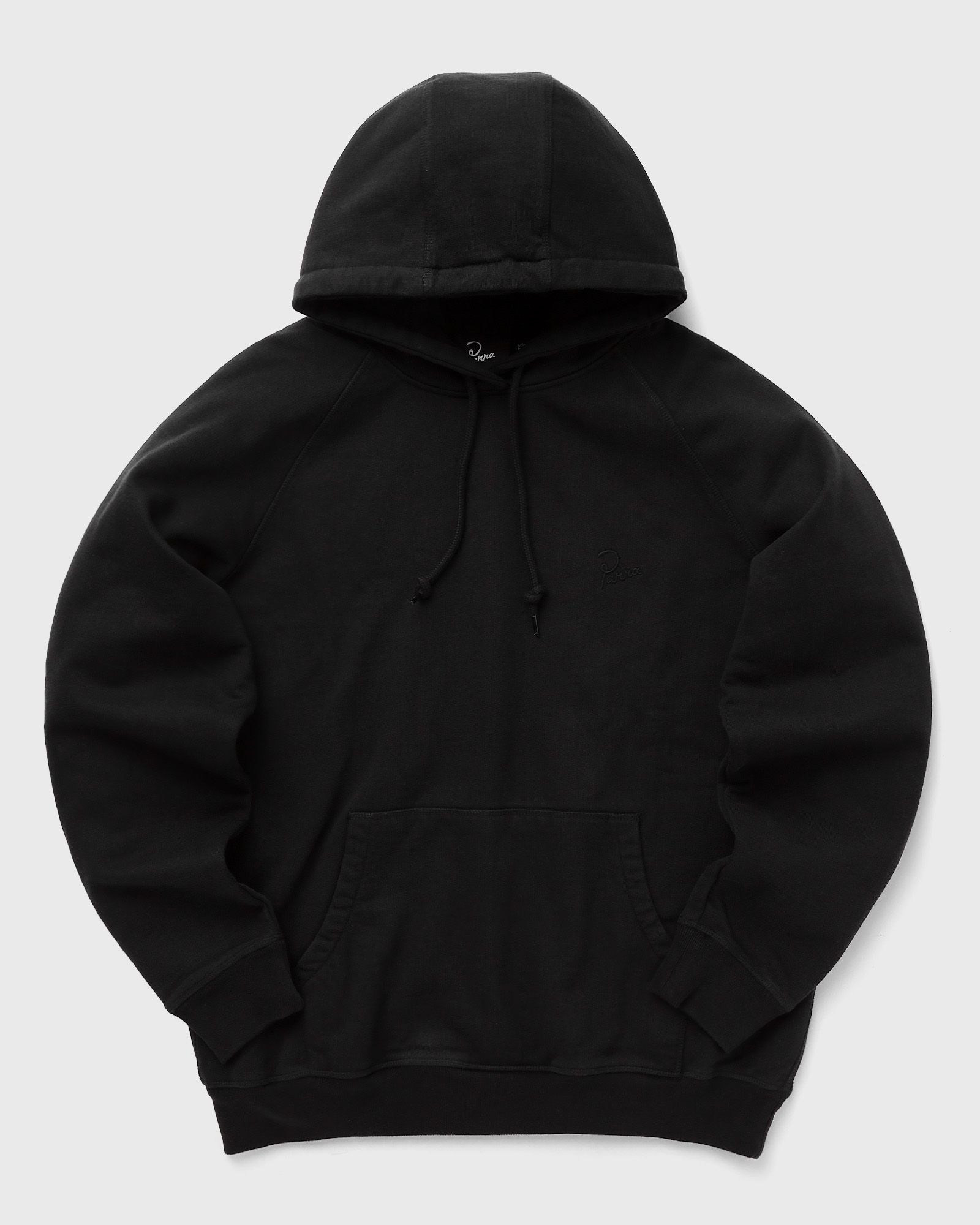 By Parra - script logo hooded sweatshirt men hoodies black in größe:m