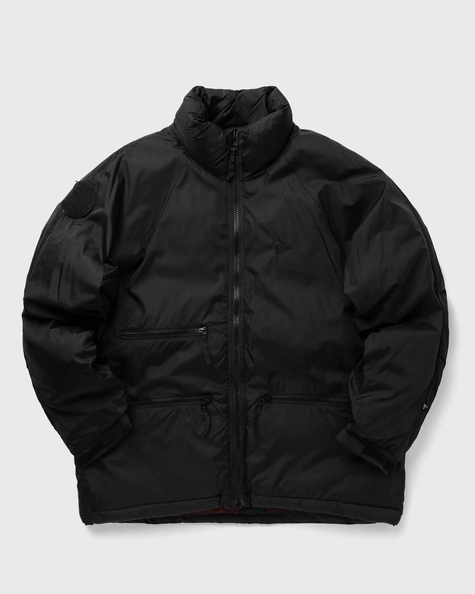 By Parra - canyons all over jacket men down & puffer jackets black in größe:xxl