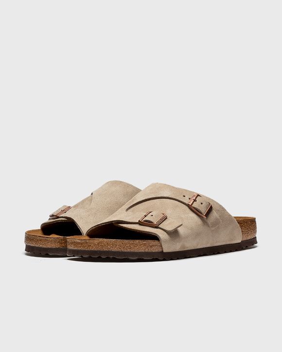 BIRKENSTOCK Zurich Leather Brown 40 普通幅 Birkenstock Zurich taupe suede