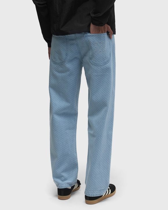 9-DOTS POLKA DOT RELAXED JEANS