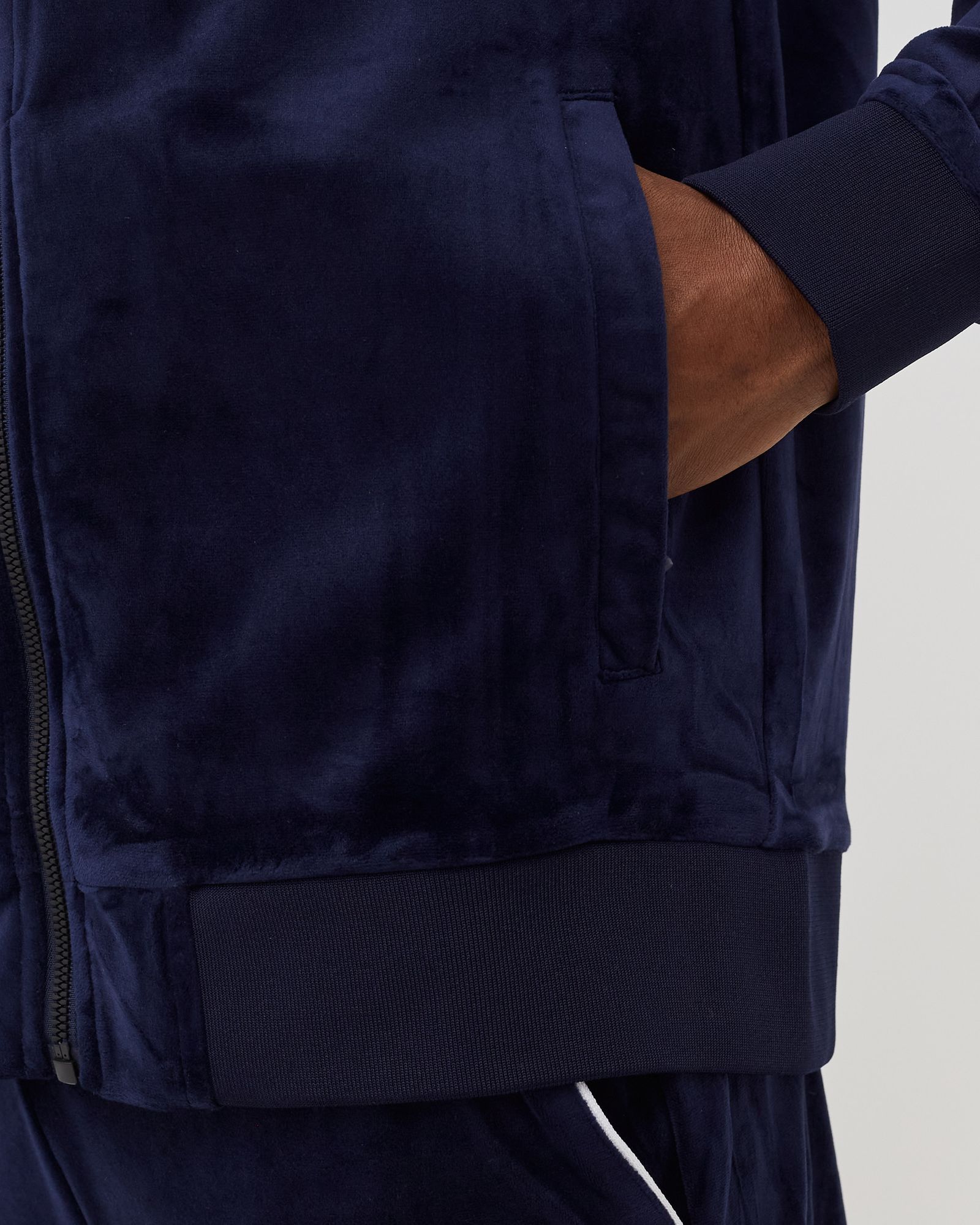 DALLS VELOUR TRACK JACKET