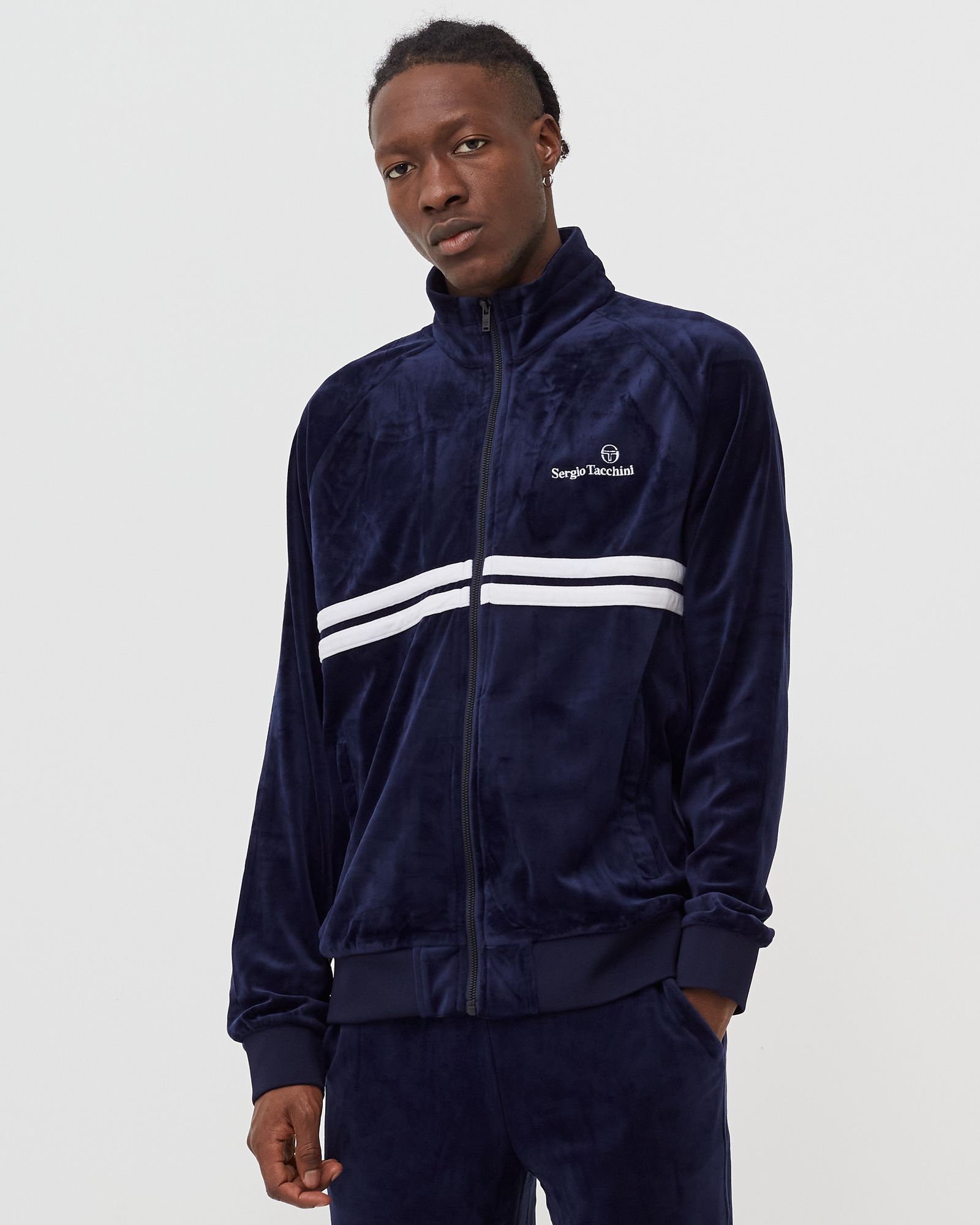 DALLS VELOUR TRACK JACKET
