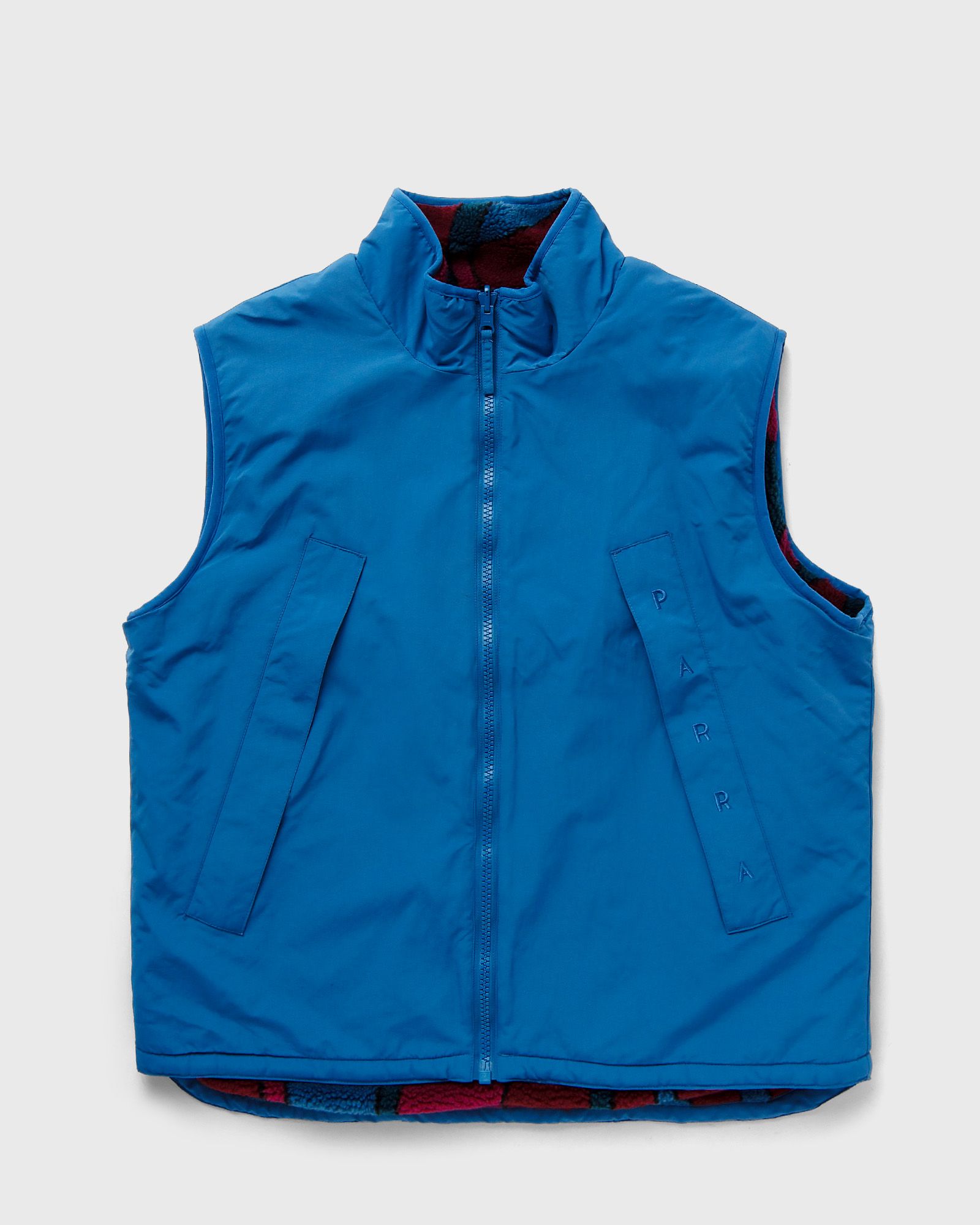 By Parra - trees in wind reversible vest men vests blue in größe:xxl