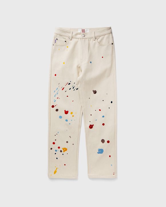 The New Originals Freddy Paint Jeans White | BSTN Store