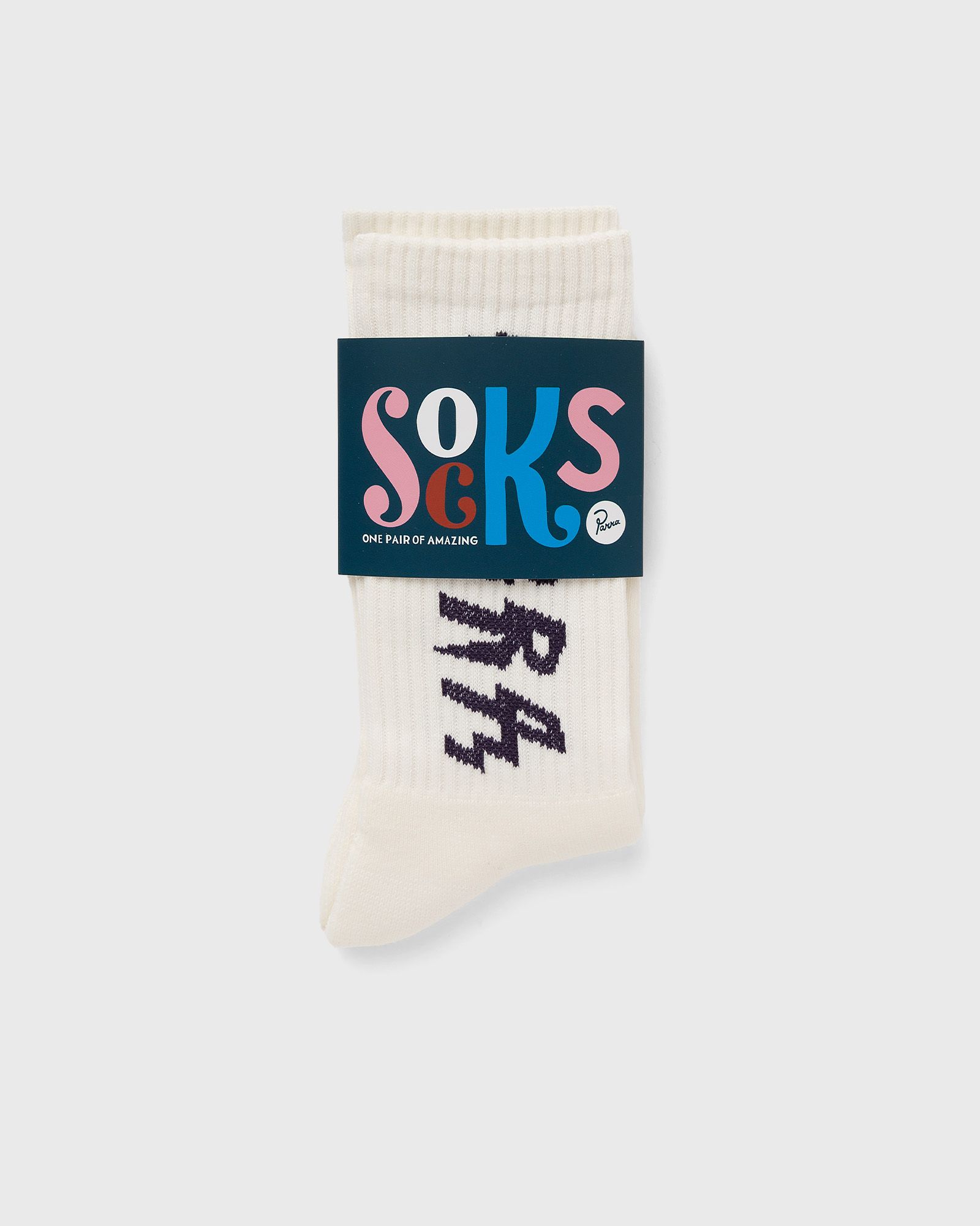 Spiked Logo Crew Socks