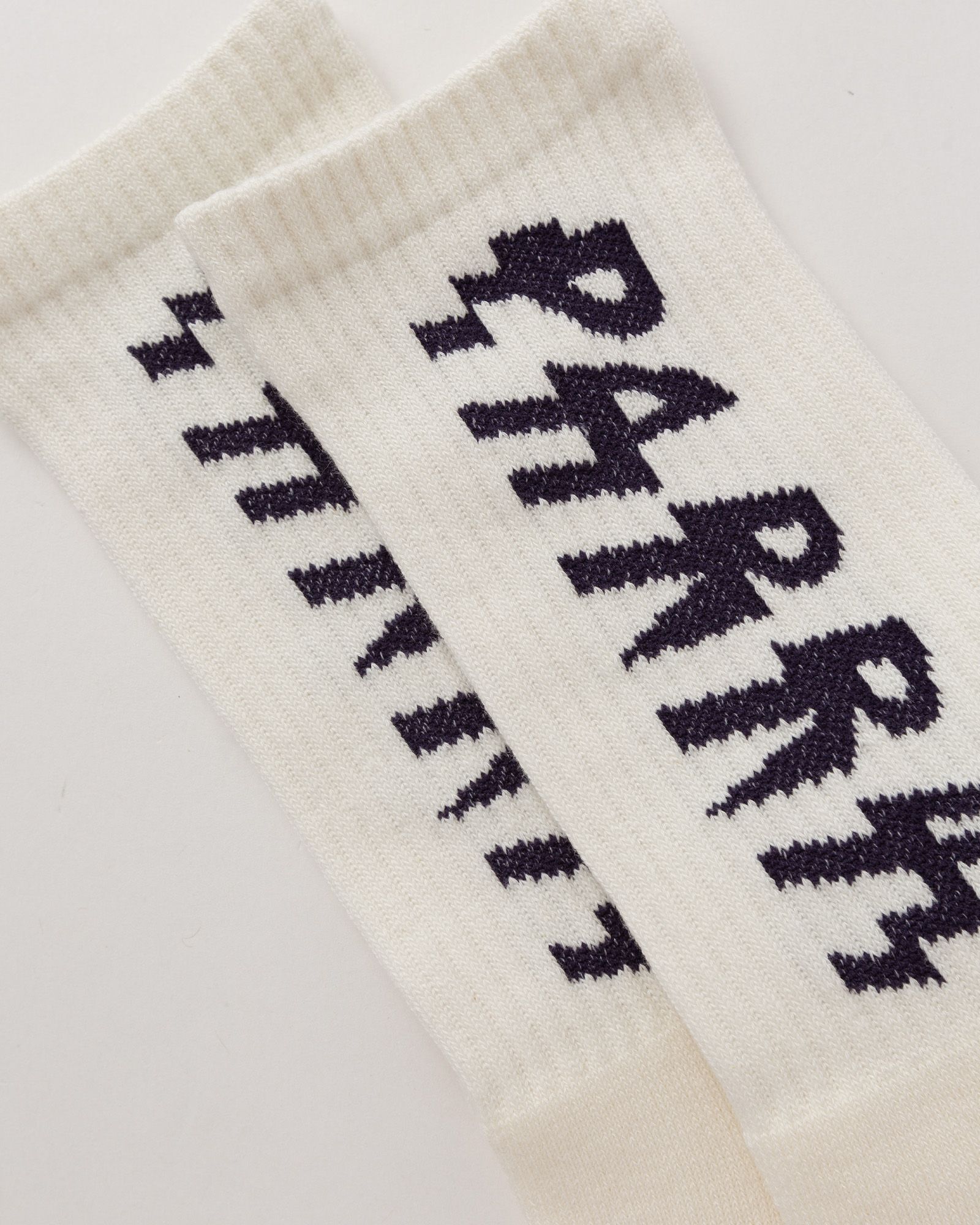 Spiked Logo Crew Socks