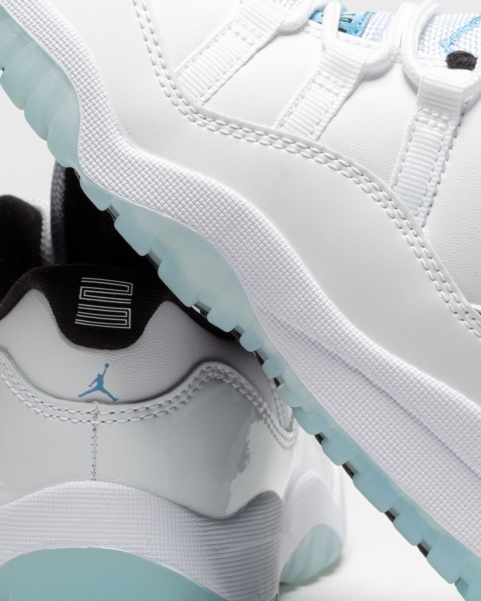 BL Jordan Air Jordan 11 Retro Low (PS) 'Legend Blue' White