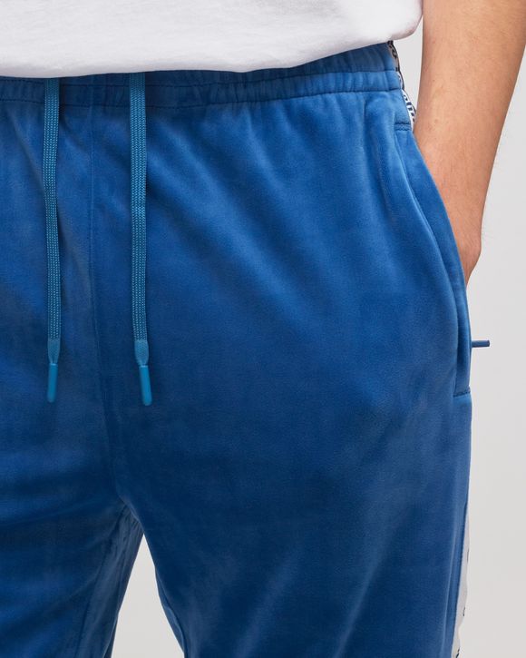 Velour Track Pant Blue