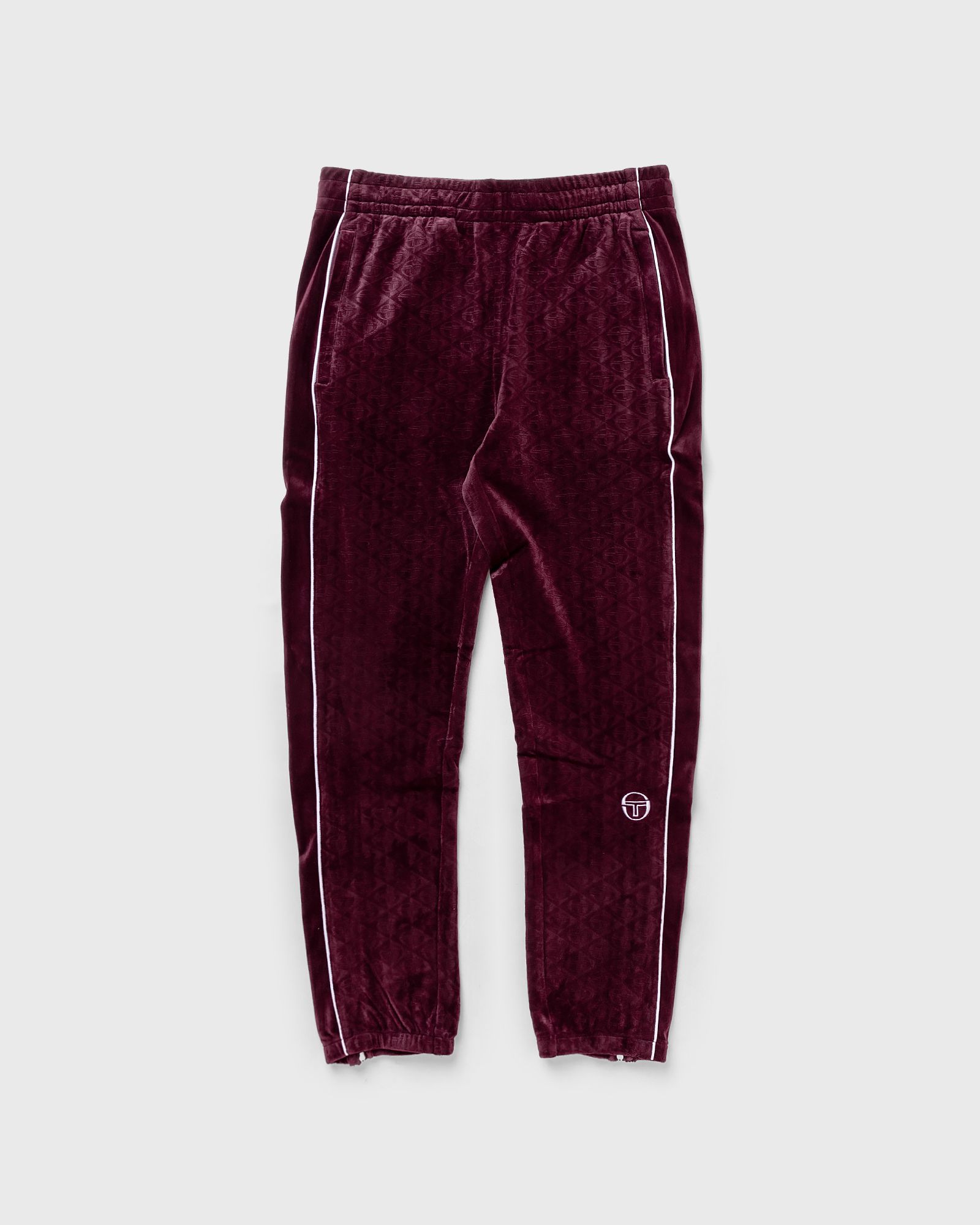 DEBOSSED VELOUR TRACK PANT