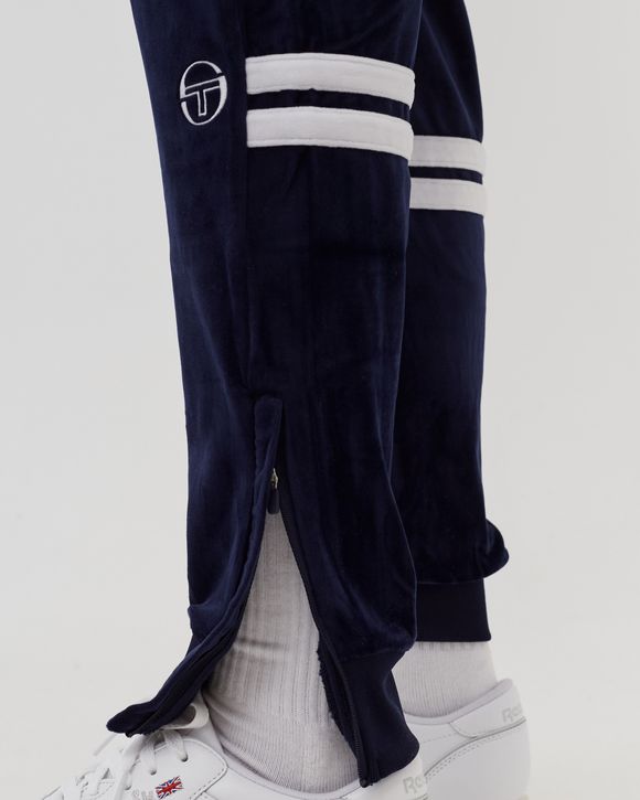 Velour Track Pant Blue