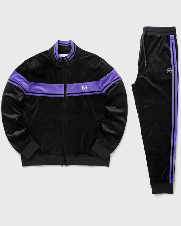 Black and purple tracksuit online