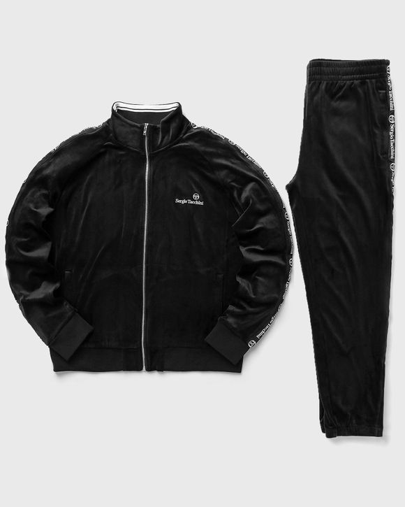 Sergio Tacchini TIPO VELOUR TRACKSUIT Black | BSTN Store