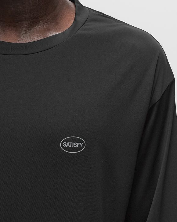 Satisfy Running AuraLite Long Tee Black - BLACK