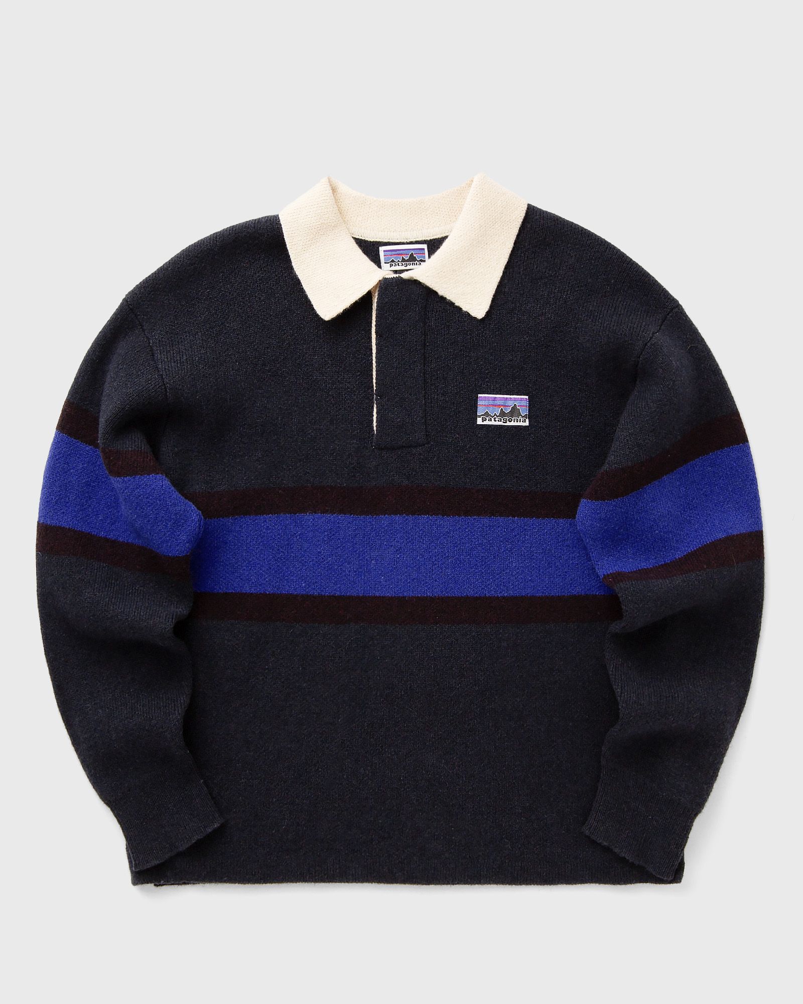 Recycled Wool-Blend Rugby Sweater