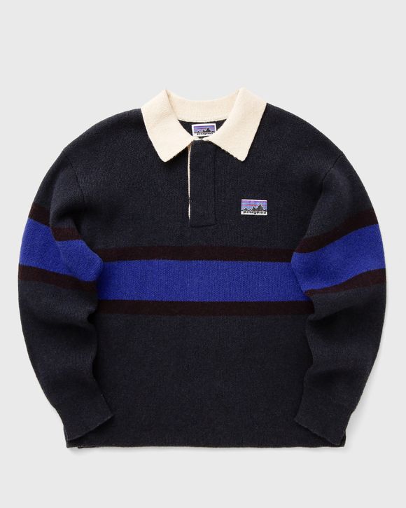 Recycled Wool-Blend Rugby Sweater