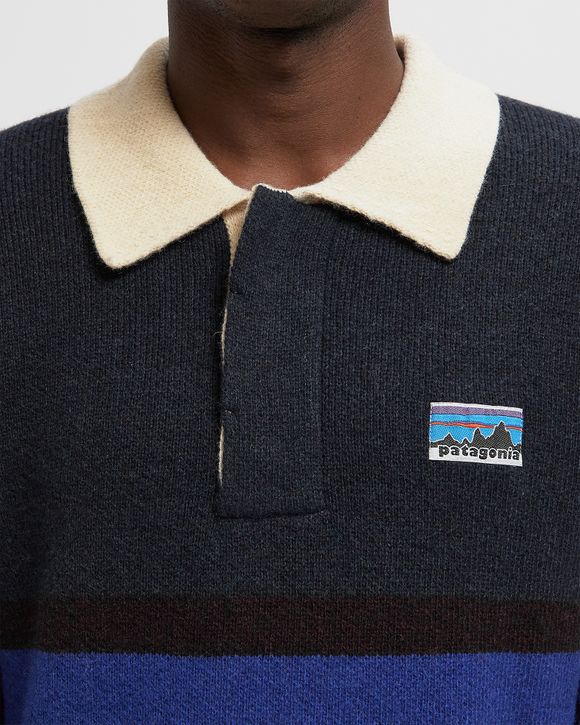 Recycled Wool-Blend Rugby Sweater