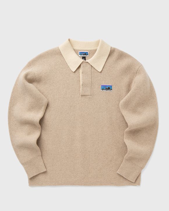 Recycled Wool-Blend Rugby Sweater